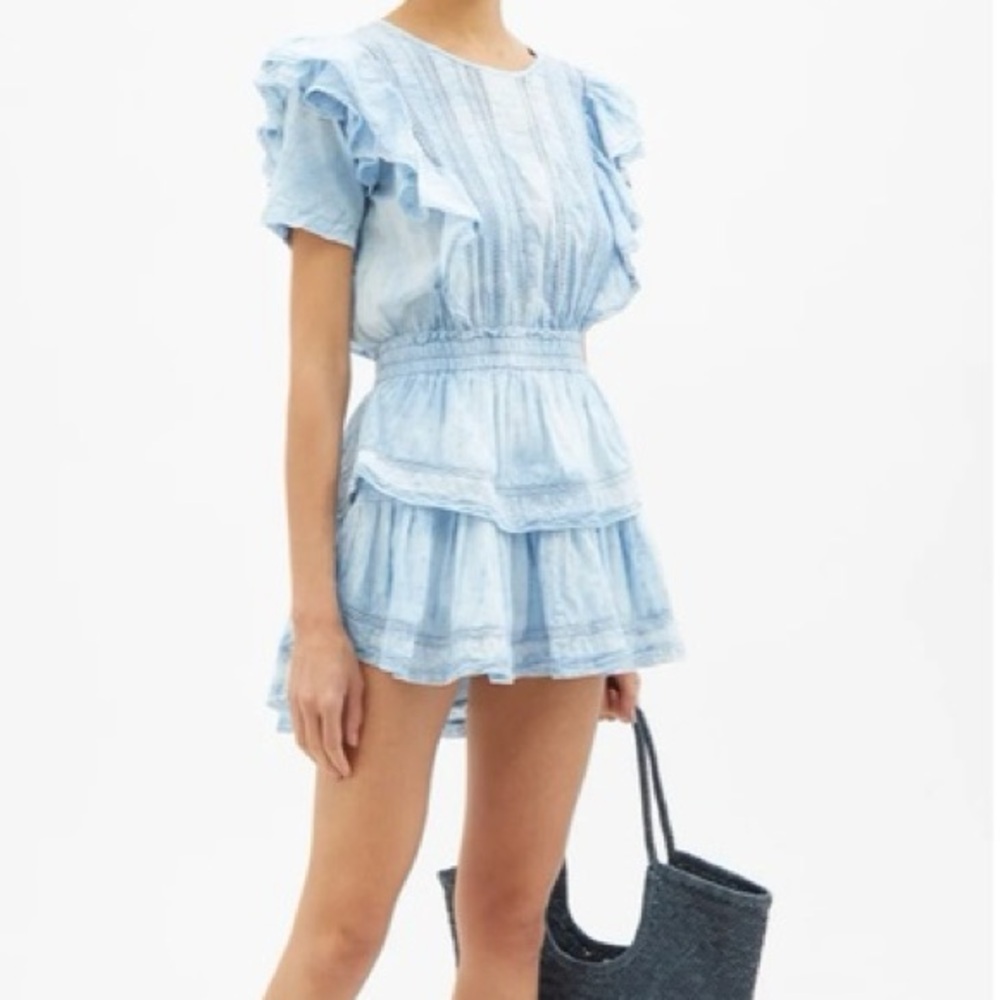 LOVESHACKFANCY Classic Iconic Natasha Tie Dye Dress